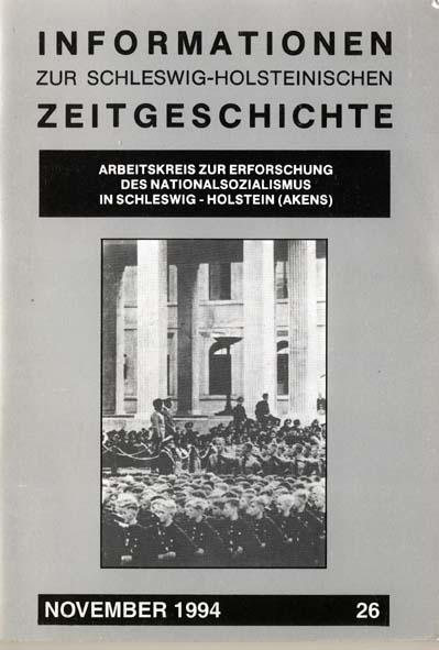 ISHZ 26 Titelbild: Vorbeimarsch von NAPOLA-Schlern aus Pln vor Hitler und Mussolini in Mnchen 1937